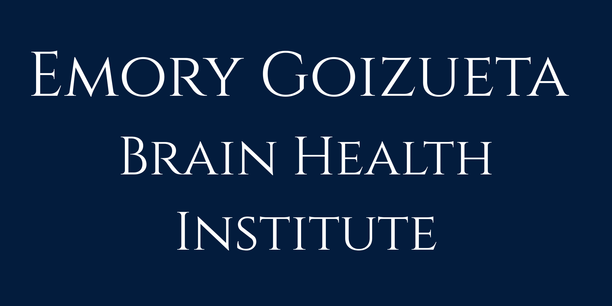 Emory Goizueta Brain Health Institute